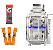 Multi lane fruit drink powder stick pack packaging machine