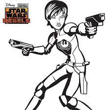 Get hold of these colouring sheets that are full of star wars rebels pictures and offer them to your kid. Star Wars Rebels Coloring Pages Sabine
