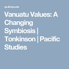 Article By Tonkinson Subject Matter Vanuatu Beliefs Christianity Concepts Persons Culture Time Tradition Beliefs And Values Beliefs Lesson Journal
