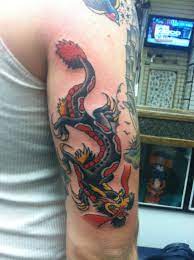 American Traditional Dragon Traditional Tattoo Traditional Tattoo Dragon Dragon Tattoo Designs