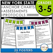Nys Grades 3 5 Ela Anchor Charts Assessments And Protocols