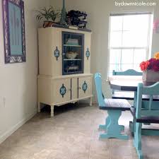 $50 craigslist kitchen table makeover