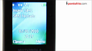 Celular Desbloqueado Motorola WX294 ...