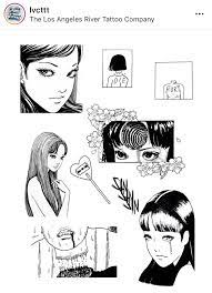 Junji Ito Tattoo Anime Tattoos Cute Tattoos Kawaii Tattoo