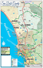 San Diego County Map With Zip Codes