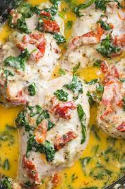 Crock Pot Creamy Tuscan Garlic Chicken Recipe