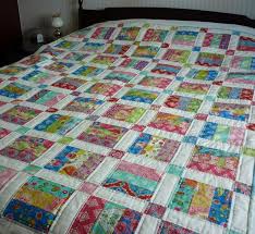 Easy Jelly Roll Quilt Pattern 6 Sizes Bluprint