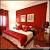 Deep Red Red Bedroom Walls