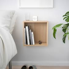 Pratique et personnalisable à la fois. Eket Etagere Murale Effet Chene Blanchi Pas Cher Ikea Ikea