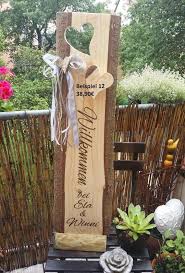 Wooden Stand Wish Label Deco Wooden Stele Welcome Wooden Stele Wedding Gift Birthday Wooden Board Family Inauguration House Ladder Decor Handmade Wood Making Resin Jewellery