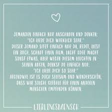 Jemanden Einfach Nur Anschauen Und Denken Ich Liebe Dich Wirklich Sehr Dieser Jemand Sitzt Einfach Nur Da Redet Liest Ein Buch Schaut Einen Film Lacht O Ich Liebe Dich Spruch Ich