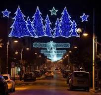 Professional Factory Large Project Customization New Year Decoration Street  Pole Motif Light