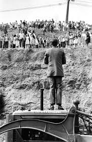 John F Kennedy Speaking To A Crowd Of People In West Virginia While Campaigning For President West Virginia History West Virginia Appalachian People