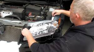 Replace the headlights on your toyota camry with a new set of aftermarket euro or projector headlights from. Change Headlight Assemblies On A 2007 2011 Toyota Camry With Foglights Youtube