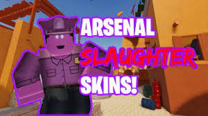 In this video i will be showing you all the skins in the new arsenal slaughter event. All Arsenal Slaughter Skins Ev122 Youtube
