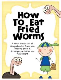 He sets up mustard and ketchup, salt and pepper, and sugar and lemon to disguise the di. 16 How To Eat Fried Worms Ideas Worms Novel Studies Read Aloud Activities