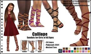 Nexus mods first started offering premium membership as an option to users all the way back in 2007. Calliope Sandals For Girls Of All Ages Go To Sims 4 Nexus Sims 4 Cc Kids Clothing Sims 4 Toddler Clothes Sims 4 Clothing