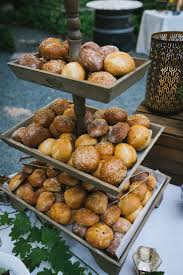 Travis Lawton Photography Twelve Baskets Catering Macrina Bakery Assorted Rolls Food Display Catering Food Catering