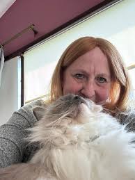 Our handsome Mr Finn being sensible and having a sleep in the shade  today❤️😎