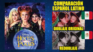 Abracadabra 1993 Comparacion Del Doblaje Latino Original Y Redoblaje Espanol Latino Youtube