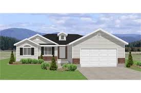 Choose a plan from this collection to build a home that is as unique as your lifestyle! Small Contemporary Ranch House Plans Home Design Edc R1361 6536