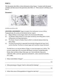 Document Based Question Dbq Ancient Egypt The Gift Of The Nile Image 2 World History Teaching World History Lessons Common Core Social Studies
