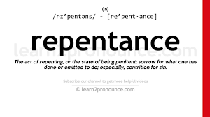 Pronunciation of repentance with 1 audio pronunciations 1 rating rating ratings international phonetic alphabet (ipa) ipa : How To Pronounce Repentance English Pronunciation Youtube