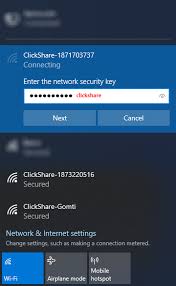 Log off (using web image monitor). Clickshare Csc 1 Knowledge Base Where Can I Find The Password For My Clickshare Base Unit S Wi Fi And Web Configurator Kb1514 Barco