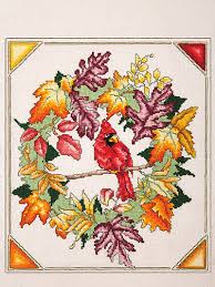 Click to find free patterns online, then click for ideas on how now that's the appeal of counted cross stitch! Counted Cross Stitch Patterns Fall Cardinal Wreath Cross Stitch Pattern
