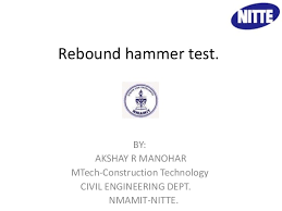 Rebound Hammer Test Priciple Procedure Cons Pros