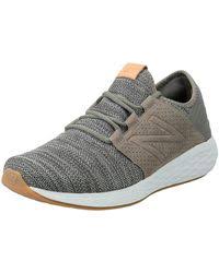 Roll with 1, 2, or 3. New Balance Men S Fresh Foam Cruz V2 Sock Made In Us For Men Lyst