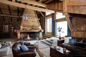 Luxe Cabin Chalet Design Log Cabin Decor Chalet Interior
