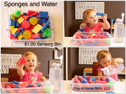 Sponges And Water Infant Play Toddler Play Water Play Sensory Play Infant Activities Toddler Sensory Toddler Activities