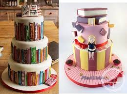 The premise of simple cake is a lovely one: Book Cakes Tutorials Book Cakes Library Cake Kids Cake