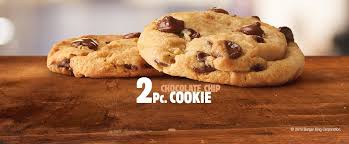This cookie is set by gdpr cookie consent plugin. Burger King Adds 2 Piece Chocolate Chip Cookie The Fast Food Post