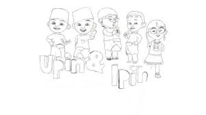 Belajar menggambar upin ipin 123vid. Sketsa Upin Ipin Terbaru Gambar Upin Ipin Hitam Putih Terbaru Gambarcoloring Bit Ly 33on4bb Upin Ipin Adalah Serial