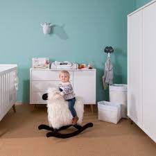 5 out of 5 stars. Childhome Retro Rio White Chest 3 Drawers Changing Unit Nursery Boutique