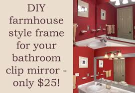 I still have a little ptsd when i walk in and see a floor missing or plastic hanging to protect the doorway. Make A Mirror Frame For The Bathroom On A Budget Diy Candy
