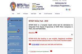 All the candidates who have registered for bitsat 2021 entrance exam can access the slot booking process through the official website. Bitsat 2019 Slot Booking Starts At Bitsadmission Com Download Admit Cards From April 12