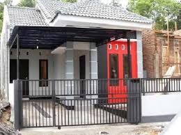 Garasi model seperti ini agak menyulitkan kita ukuran lebar 3 m adalah cukup untuk garasi model ini, asalkan pintu pagar agak dilebihkan sedikit agar maneuver mobil jadi sempurna. 20 Desain Garasi Mobil Samping Rumah Minimalis