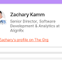 Profile Picture of Zachary Kamm - Senior Director, Software Development & Analytics ...on Google
