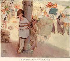 The Art Of Narrative Illustration Peter Pan Original Peter Pan
