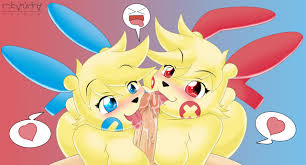 plusle and minun  funny cocks & best free porn: r34, futanari, shemale,  hentai, femdom and fandom porn