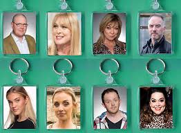 The original regular characters who appeared in the first episode consisted of just 9. Emmerdale 2 Characters Photo Keyring Bag Tag Or Coaster Or Fridge Magnet Ebay