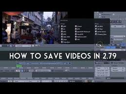 New Video Render Options In Blender 2 79 Youtube Blender Tutorial Blender 3d Blender