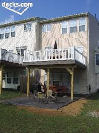 High Elevation Deck Picture Gallery Townhouse Landscaping Building A Deck Balcony Design