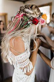 Pin On Flower Crown With Veil