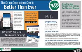 Check the data at the top of this page and the bank's website for the most current information. Co Op Connections Card Citizens Electric Corporation