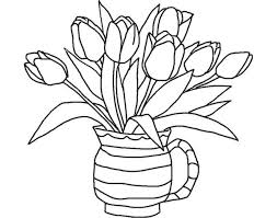 Mewarnai vas bunga dari tanah liat download gambar mewarnai gratis. Gambar Vas Bunga Anak Sd