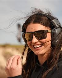 Range day with the catfish noodler and Wiley X ambassador, Hannah Barron  Outdoors 📸 Featuring the WX Founder